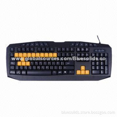 Gaming Keybaord, Made of ABS Recycle Material